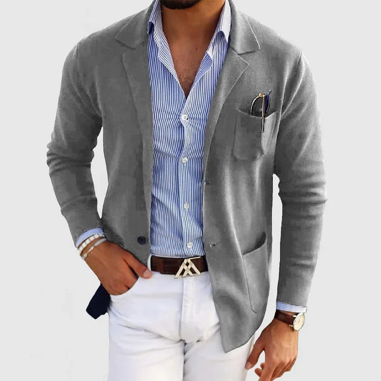 Blazer met reverskraag en knoopsluitingvr
