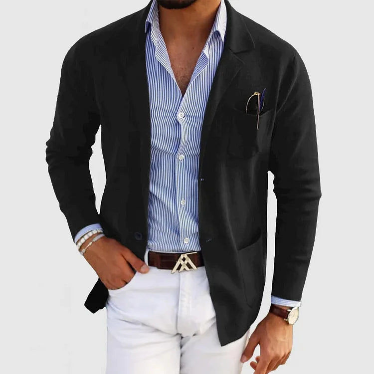 Blazer met reverskraag en knoopsluitingvr