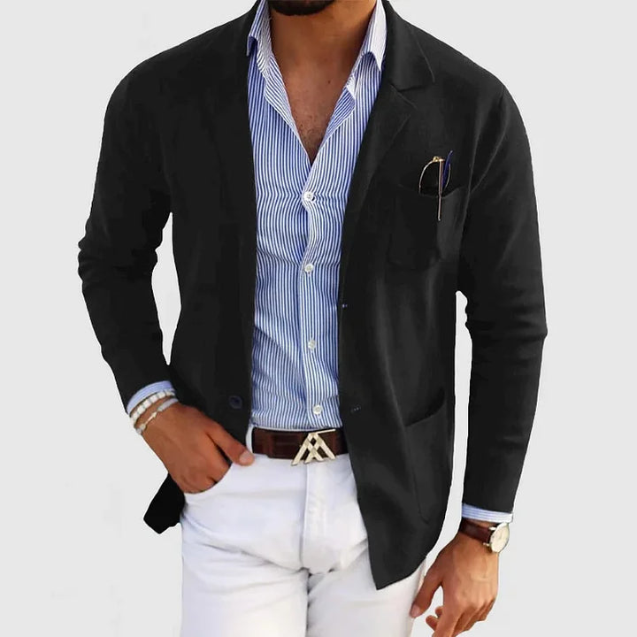 Blazer met reverskraag en knoopsluitingvr