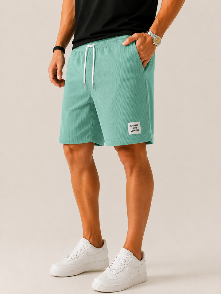 Pantaloncini Heren Geribde - Vita elastica