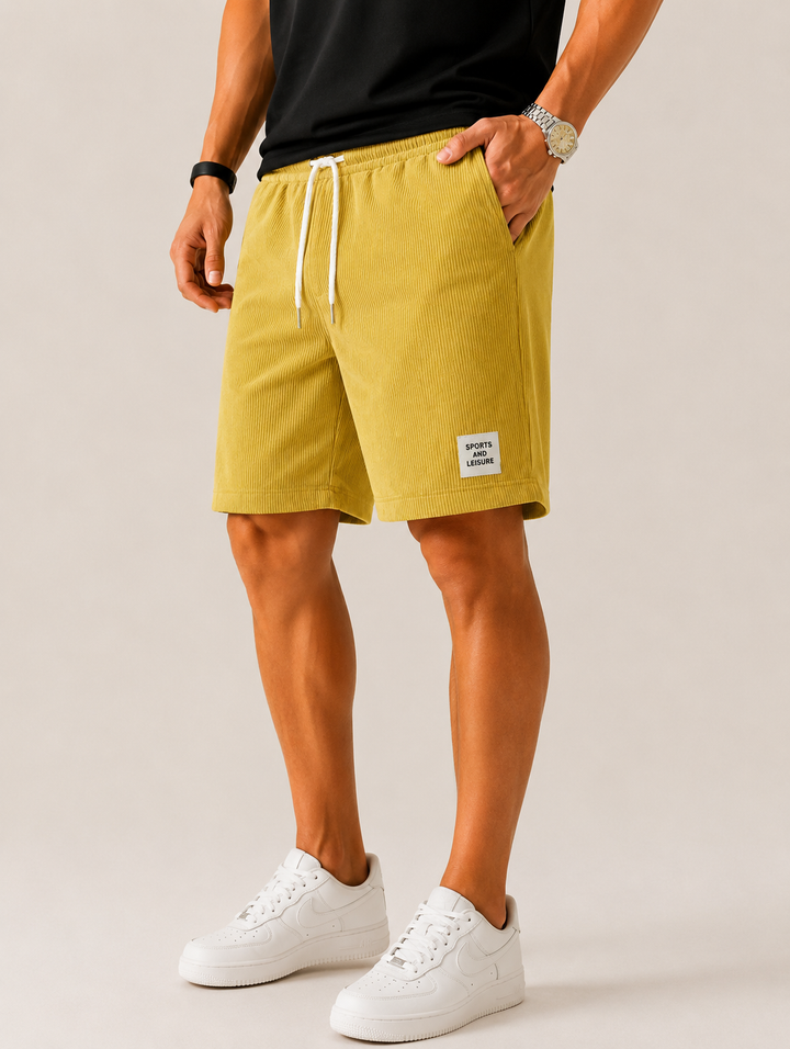 Pantaloncini Heren Geribde - Vita elastica