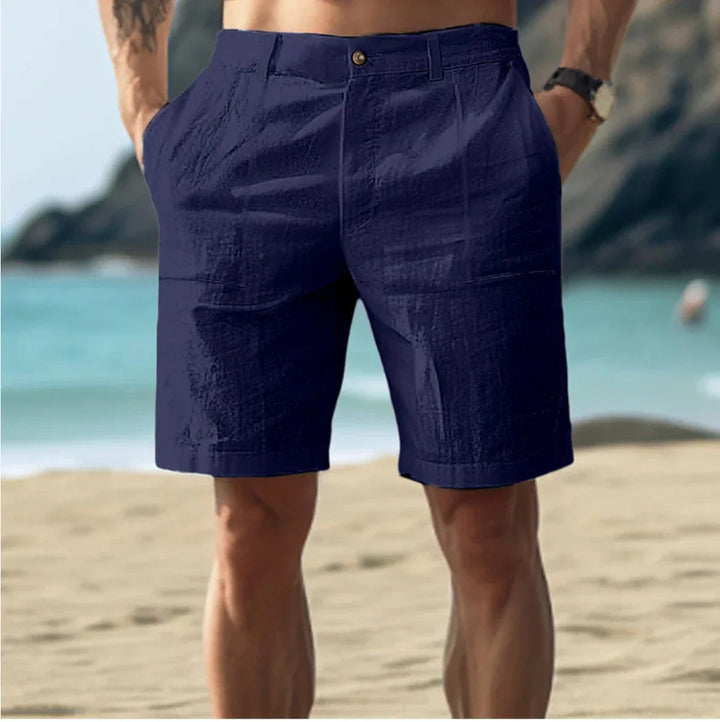 Heren Zomer Shorts met Rechte Lijn