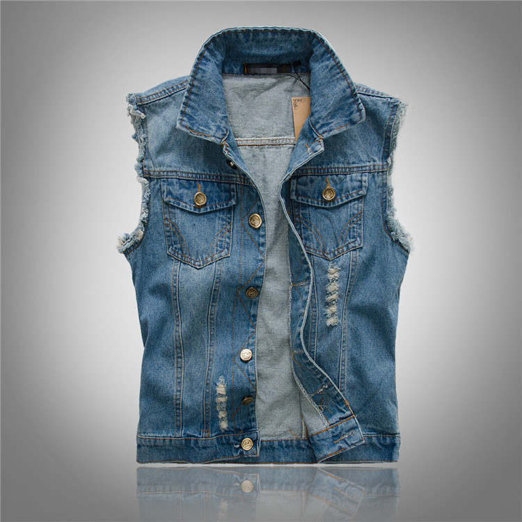 Heren Gilet - Mouwloos met Knoopsluiting aan de Voorkant