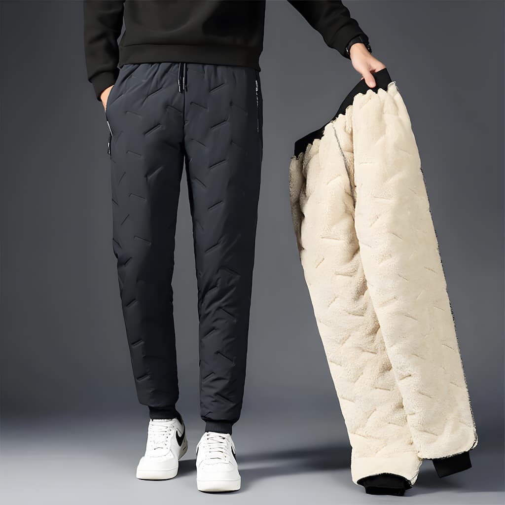 Heren Joggingbroek - Elastische Taille met Zakken met Ritssluiting