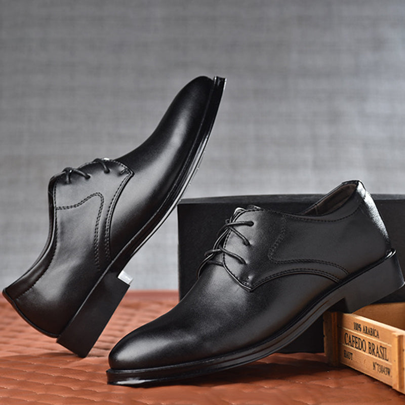Heren Oxford Schoenen - Nette Veterschoenen met Spitse Neus