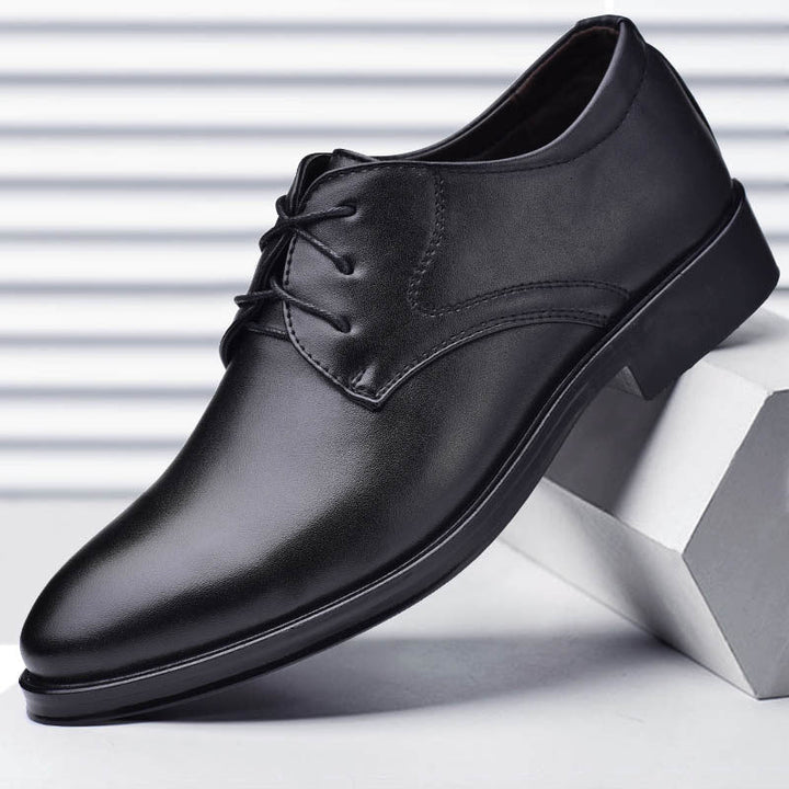 Heren Oxford Schoenen - Nette Veterschoenen met Spitse Neus