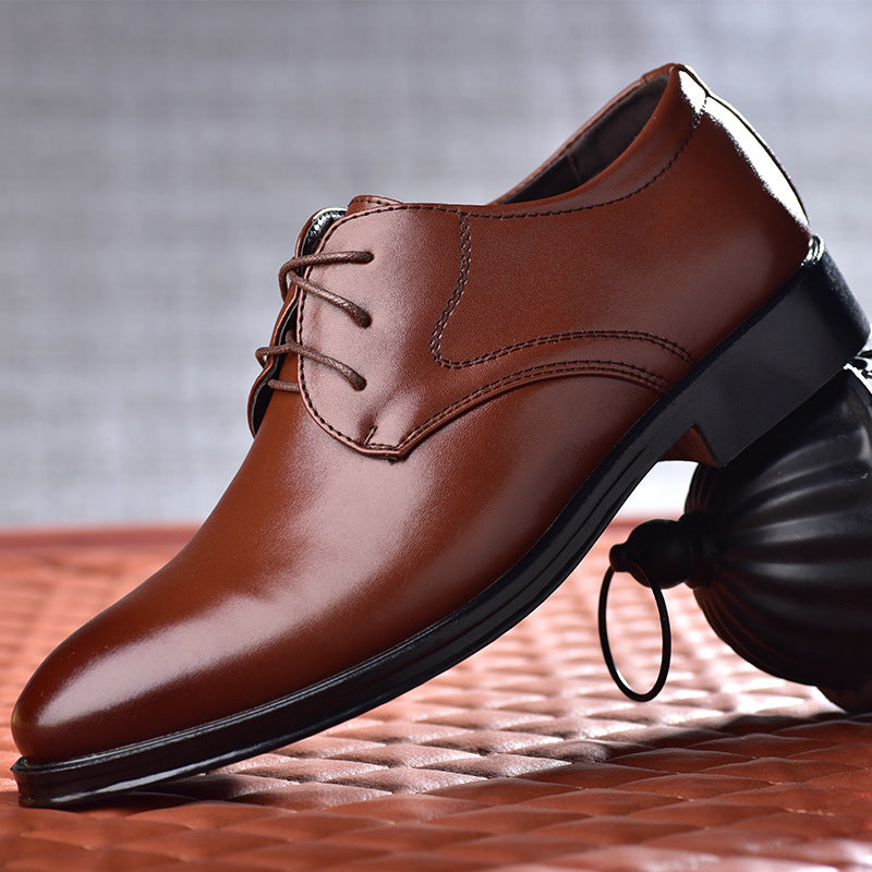 Heren Oxford Schoenen - Nette Veterschoenen met Spitse Neus