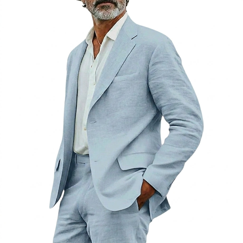 Heren Tweedelig Pak - Enkelrijige Blazer en Pantalon