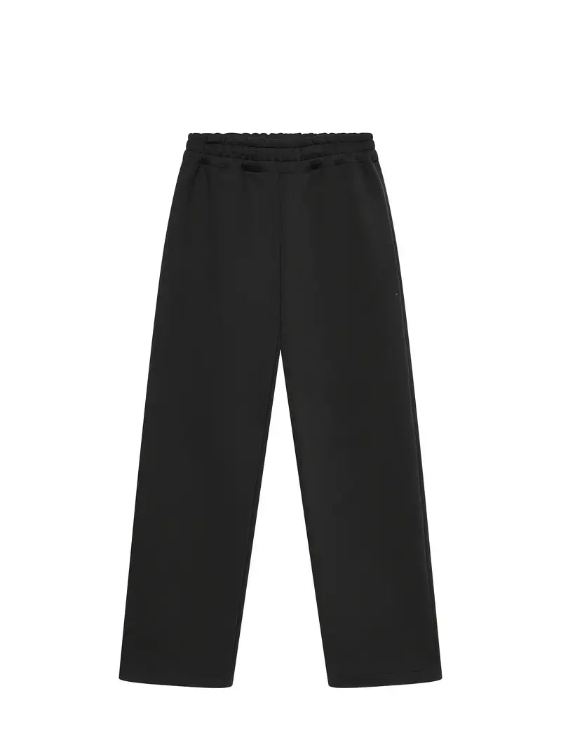 Heren Tweedelige Set - Hoodie en Joggingbroek met Wijde Pijpen