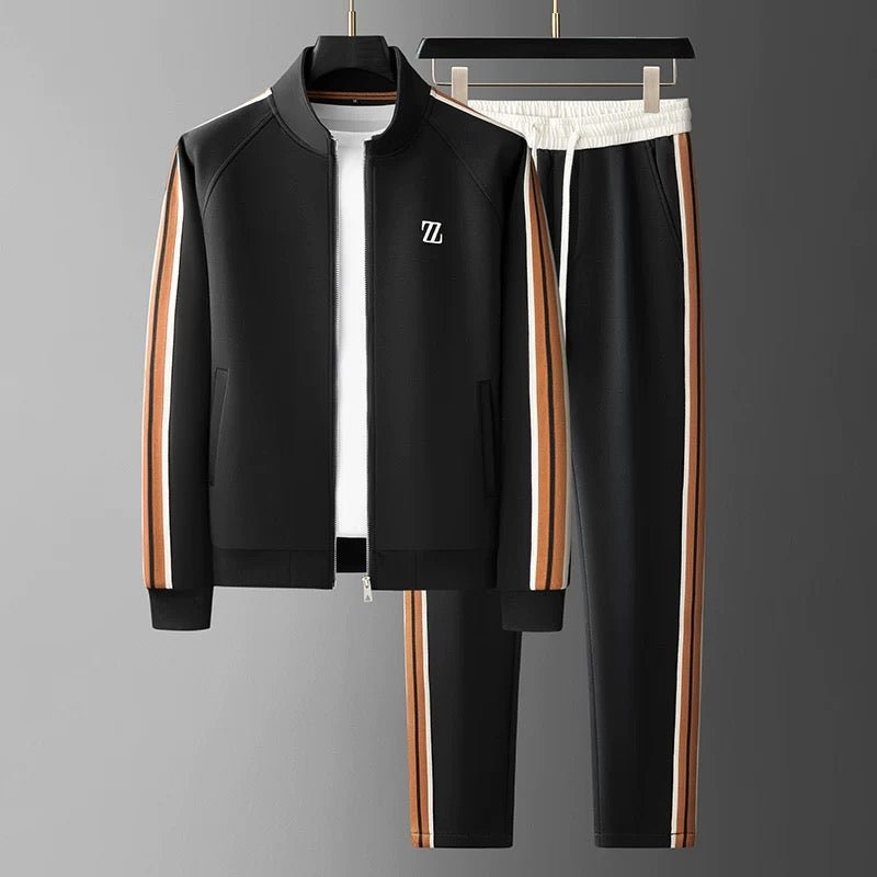 Heren Tweedelige Trainingsset - Jack met Ritssluiting en Joggingbroek