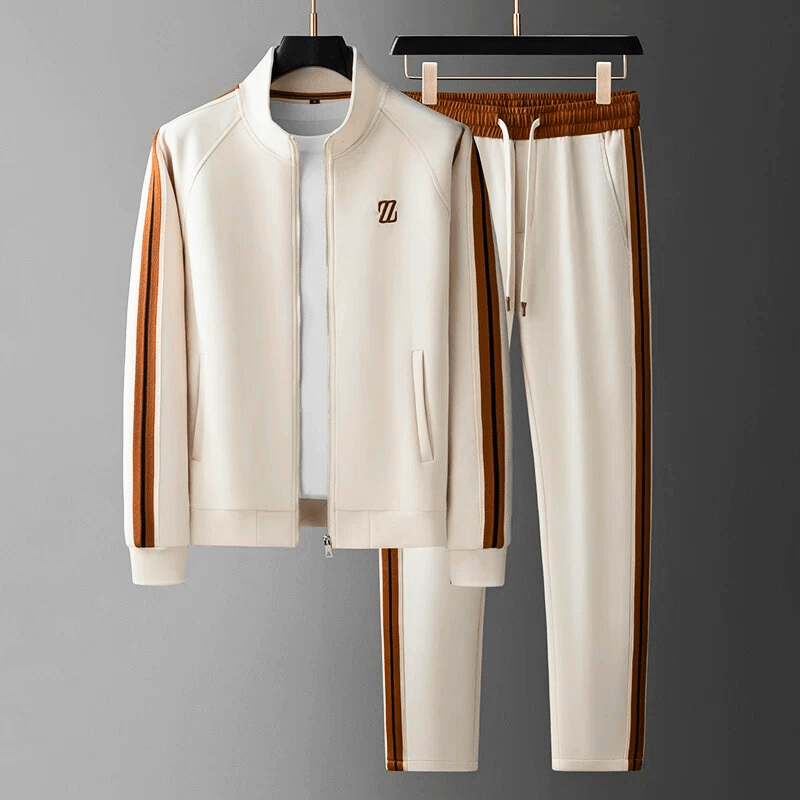 Heren Tweedelige Trainingsset - Jack met Ritssluiting en Joggingbroek