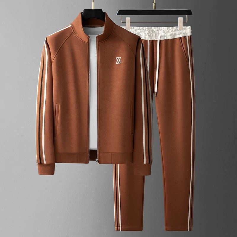 Heren Tweedelige Trainingsset - Jack met Ritssluiting en Joggingbroek