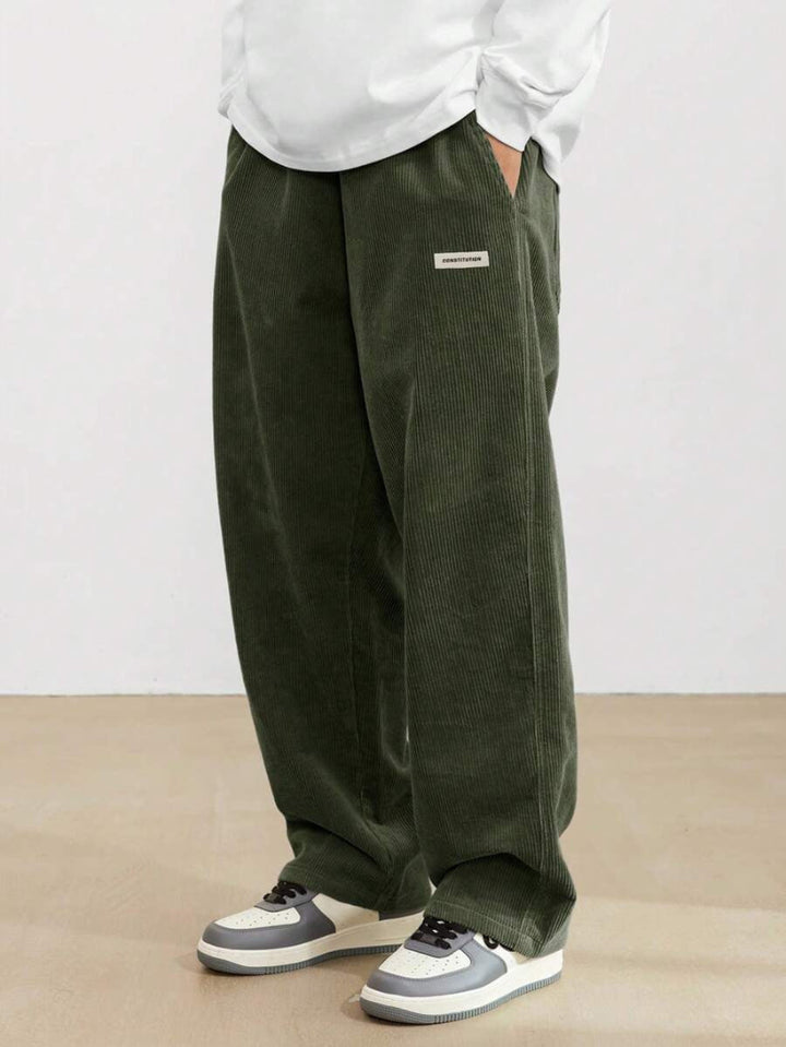 Heren Wijde Broek - Baggy Broek met Volledige Lengte