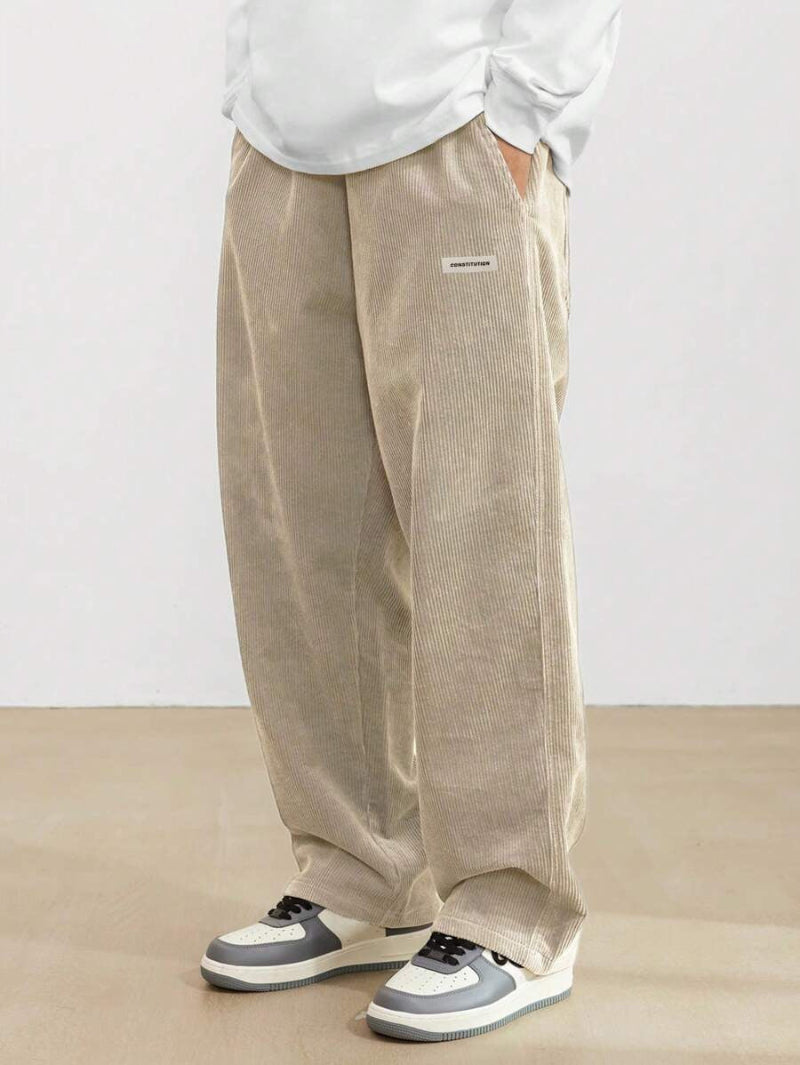 Heren Wijde Broek - Baggy Broek met Volledige Lengte