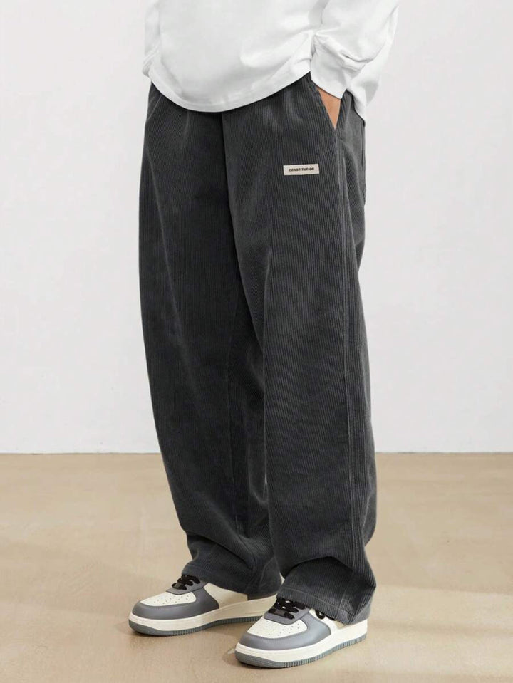 Heren Wijde Broek - Baggy Broek met Volledige Lengte