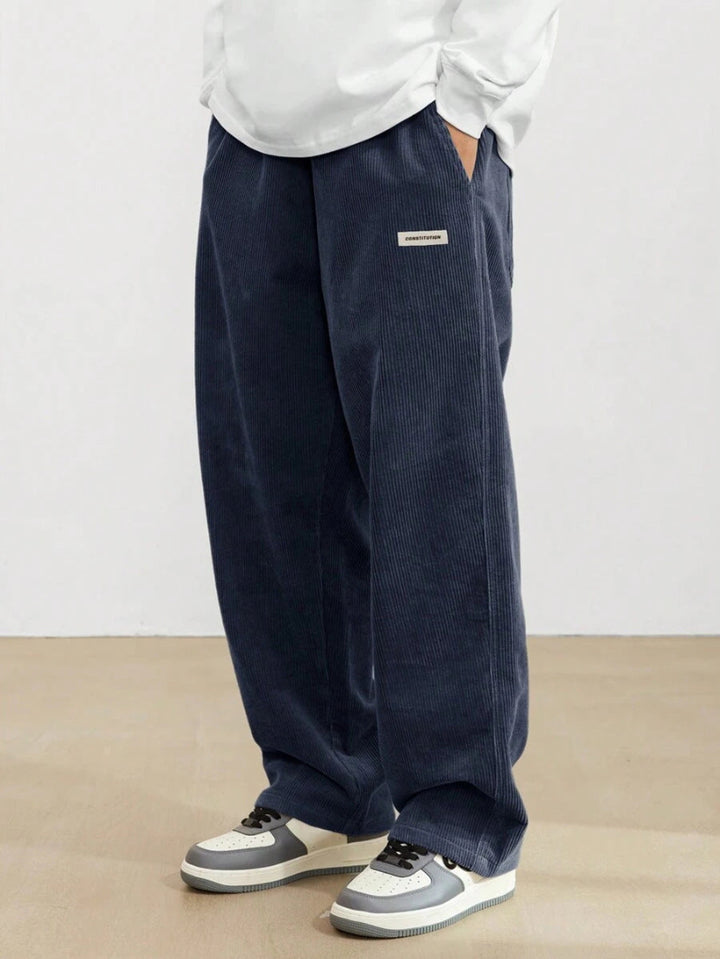 Heren Wijde Broek - Baggy Broek met Volledige Lengte