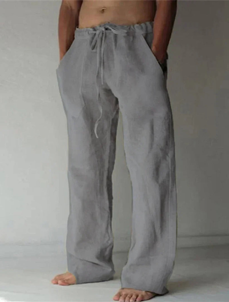 Heren Wijde Broek - Taille met Trekkoord