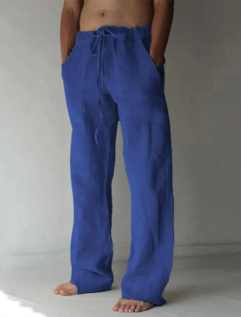 Heren Wijde Broek - Taille met Trekkoord