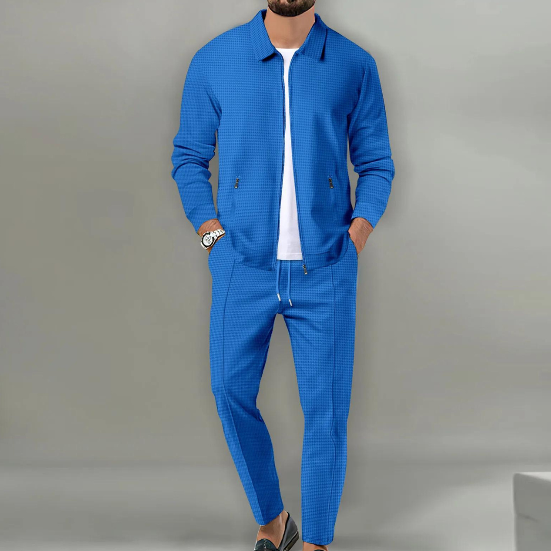 Heren Tweedelige Set - Jack met Rits en Broek