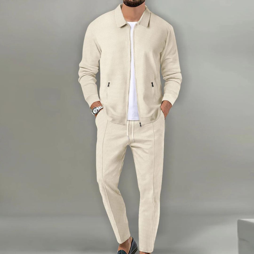 Heren Tweedelige Set - Jack met Rits en Broek
